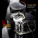 We The People Punisher Skull Decanter & Rocks Glass - Base Kreations