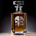 We The People Punisher Skull Decanter & Rocks Glass - Base Kreations
